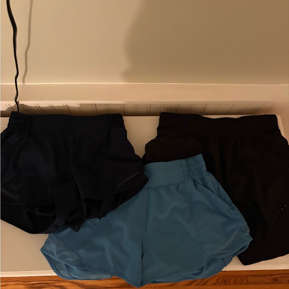 3 Pairs of Lululemon Shorts